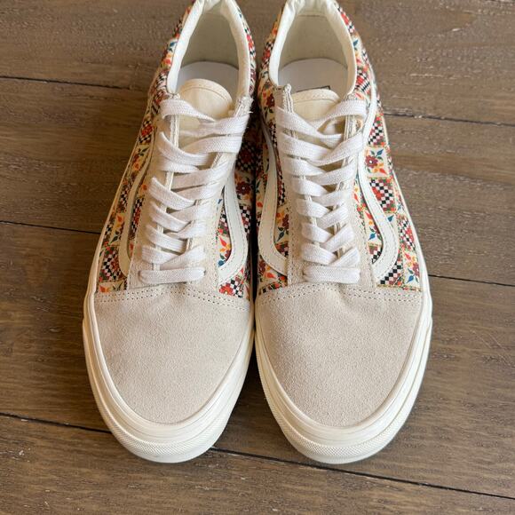 VANS Old Skool 36 DX Anaheim Factory Tile Check Floral Skate Shoes M11/ W 12.5 main image 8